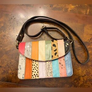 Okpta Patchwork Crossbody Bag